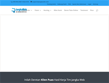 Tablet Screenshot of jangkaweb.com